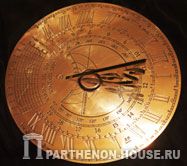 Солнечные часы для географических координат Москвы