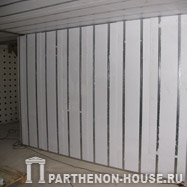 Пенополистирольные панели перегородок